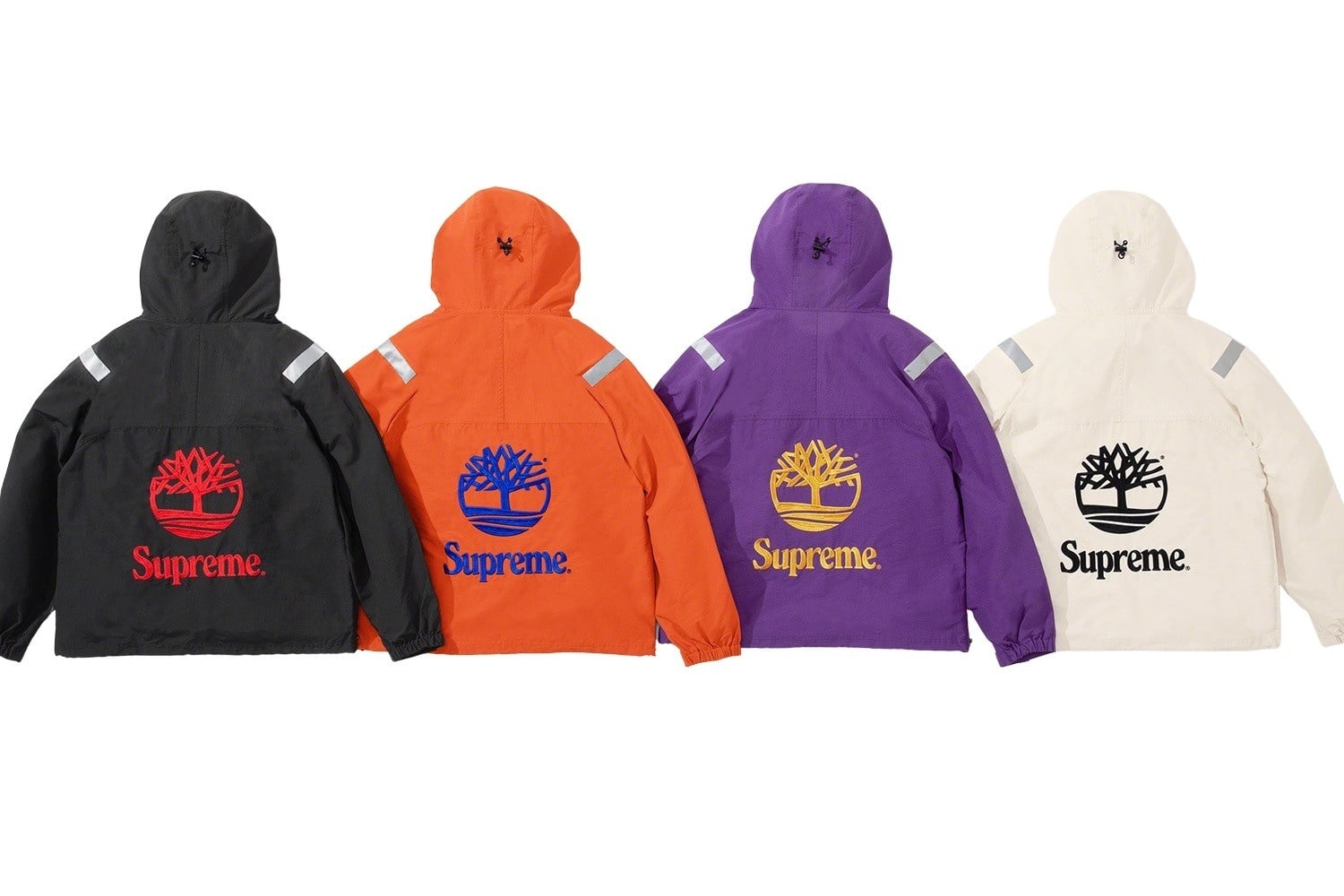 Supreme®/Timberland® Reflective Taping Anorak